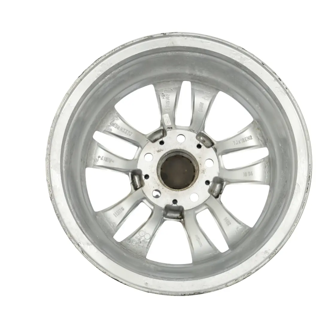 Leichtmetallfelge Alufelge 16" Doppelspeiche 154 7J ET:34 für BMW E90 E91 mit Teilenummer 6775593 BMW E90 E91 Leichtmetallfelge Alufelge 16" Doppelspeiche 154 7J ET:34 - SKU 6775593-1 - Teilenummer 6775593