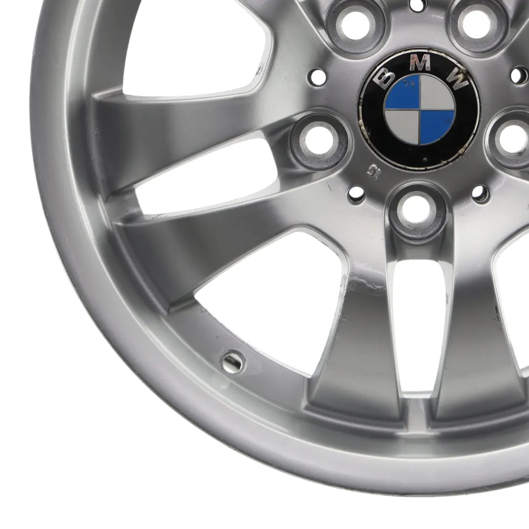 Leichtmetallfelge Alufelge 16" Doppelspeiche 154 7J ET:34 für BMW E90 E91 mit Teilenummer 6775593 BMW E90 E91 Leichtmetallfelge Alufelge 16" Doppelspeiche 154 7J ET:34 - SKU 6775593-1 - Teilenummer 6775593