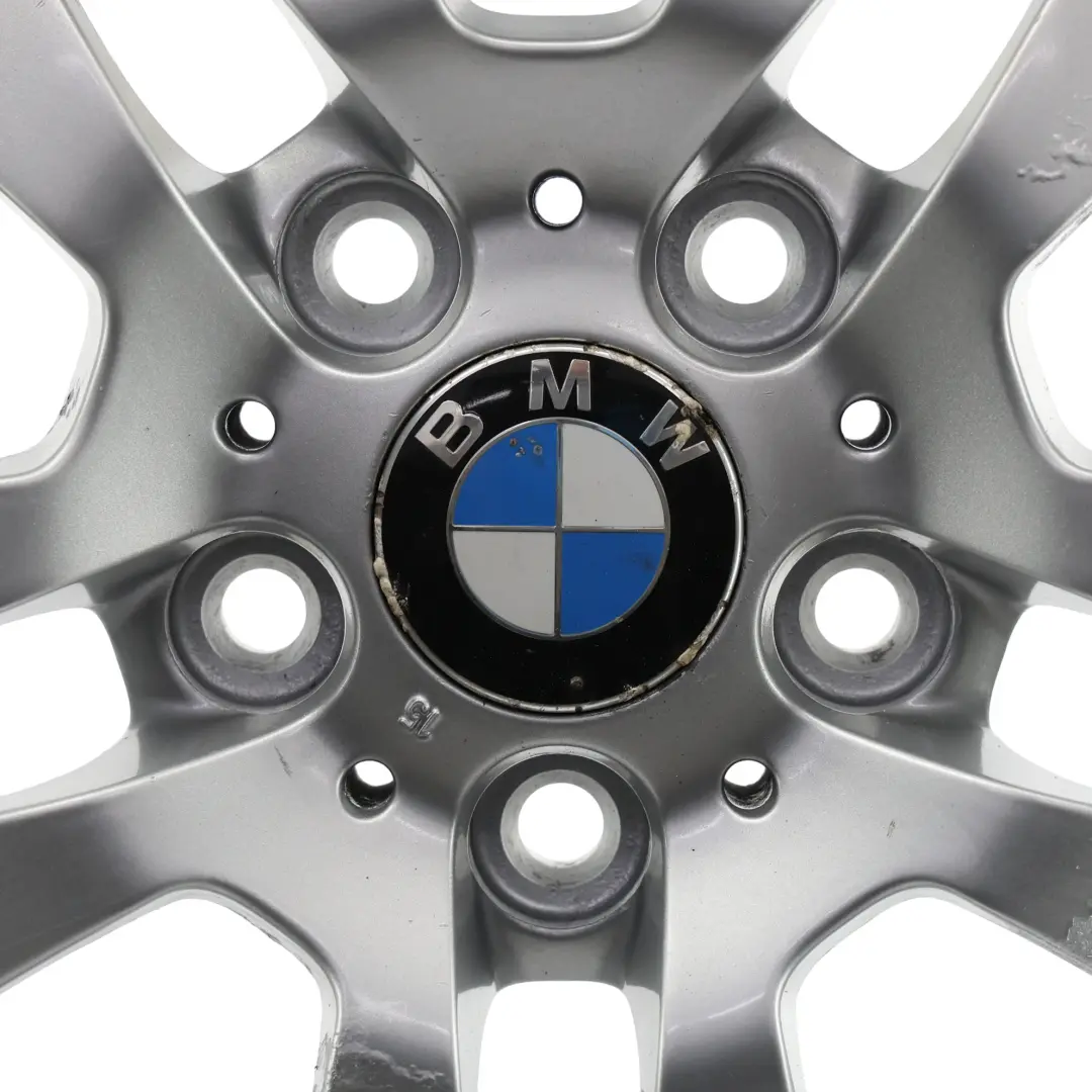 Alloy Wheel Rim 16" Double Spoke 154 7J ET:34 to BMW E90 E91 with Part number 6775593 BMW E90 E91 Alloy Wheel Rim 16" Double Spoke 154 7J ET:34 - SKU 6775593-1 - Part number 6775593