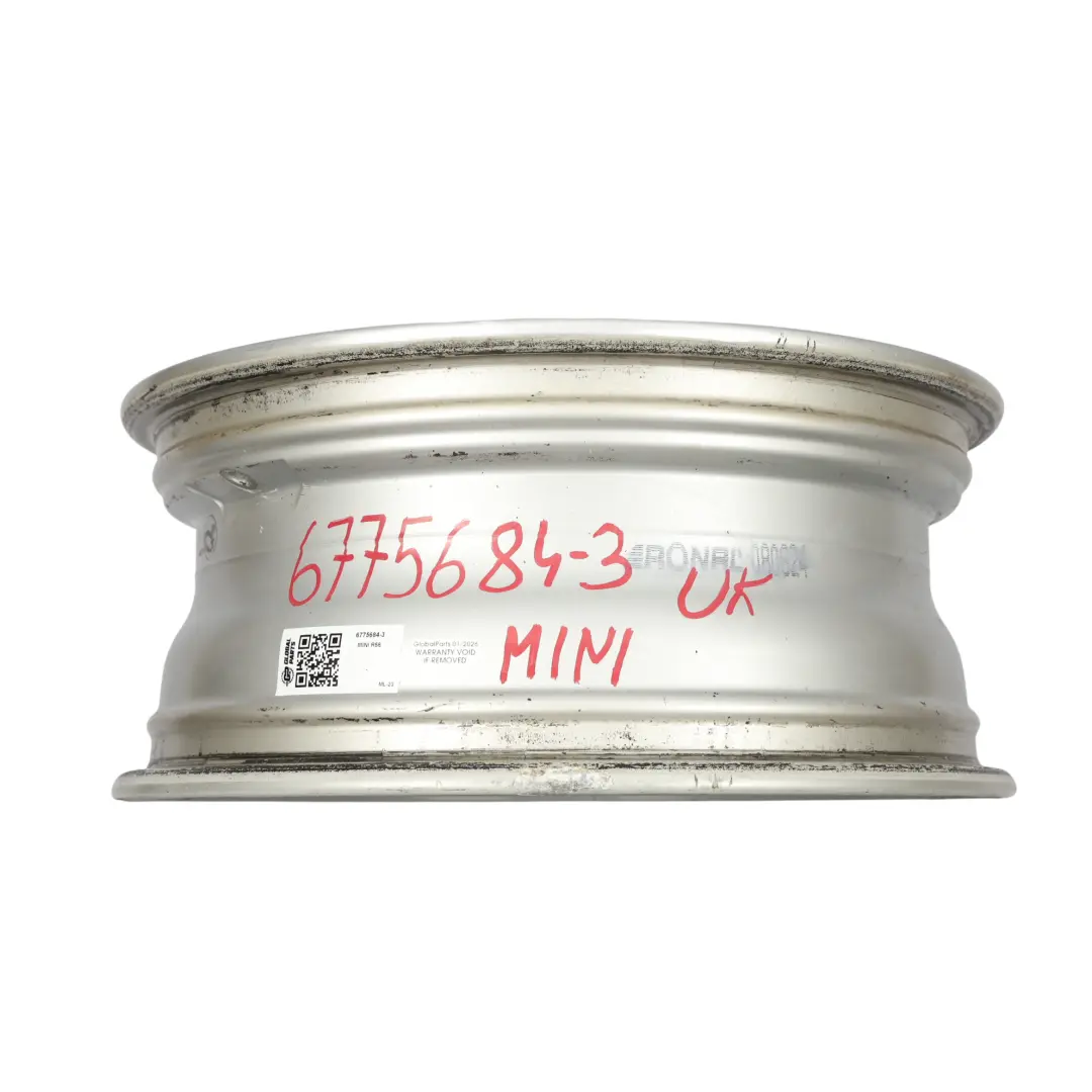 Mini R50 R53 R55 R56 Wheel Alloy Rim 16" 6,5J ET:48 Bridge Spoke 94 - SKU 6775684-3 - Part number 6775684