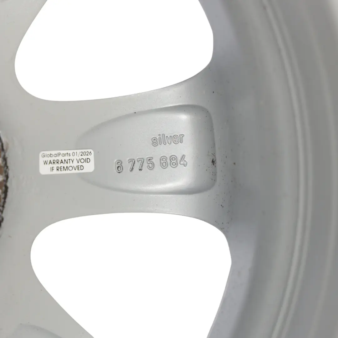 Mini R50 R53 R55 R56 Wheel Alloy Rim 16" 6,5J ET:48 Bridge Spoke 94 - SKU 6775684-3 - Part number 6775684