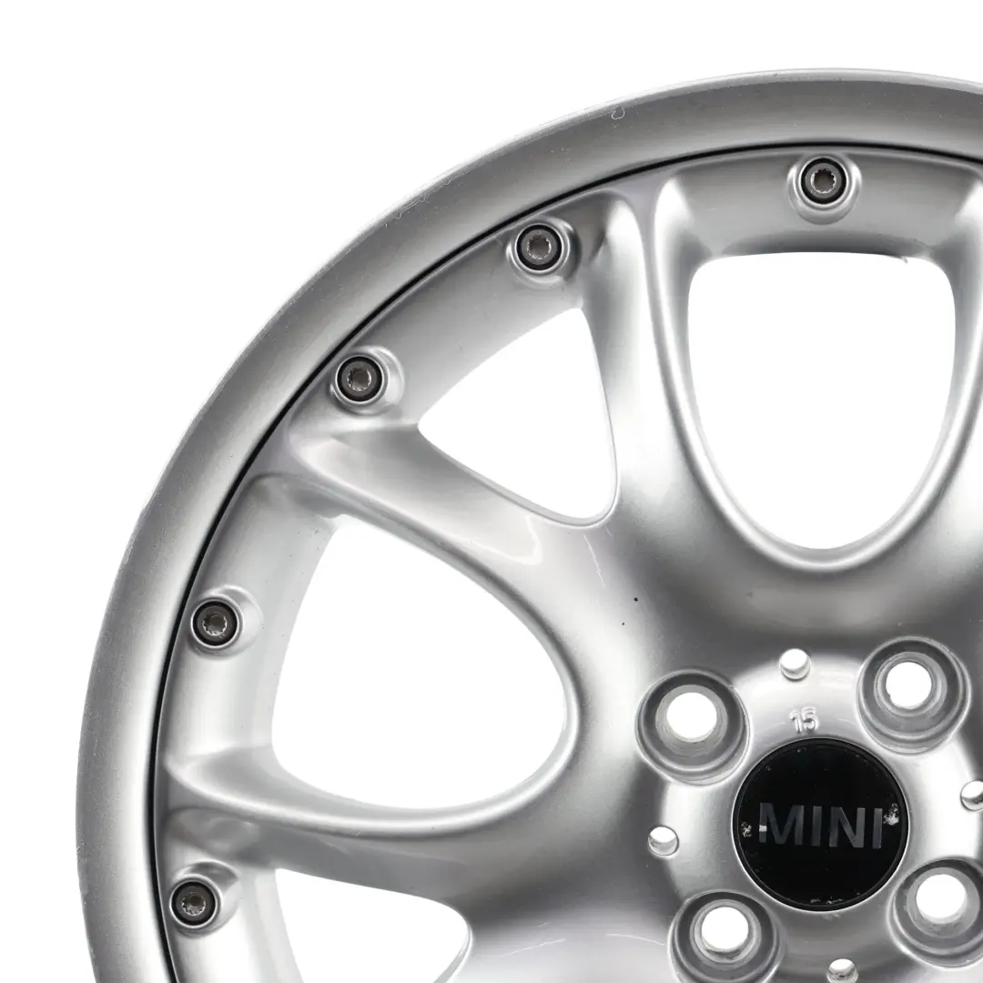Jante En Alliage Argenté 17" 7J ET:48 À Rayons Croisés 98 pour Mini Cooper R50 R56 à propos du numéro de pièce 6775686 Mini Cooper R50 R56 Jante En Alliage Argenté 17" 7J ET:48 À Rayons Croisés 98 - SKU 6775686-4 - Numéro de pièce 6775686