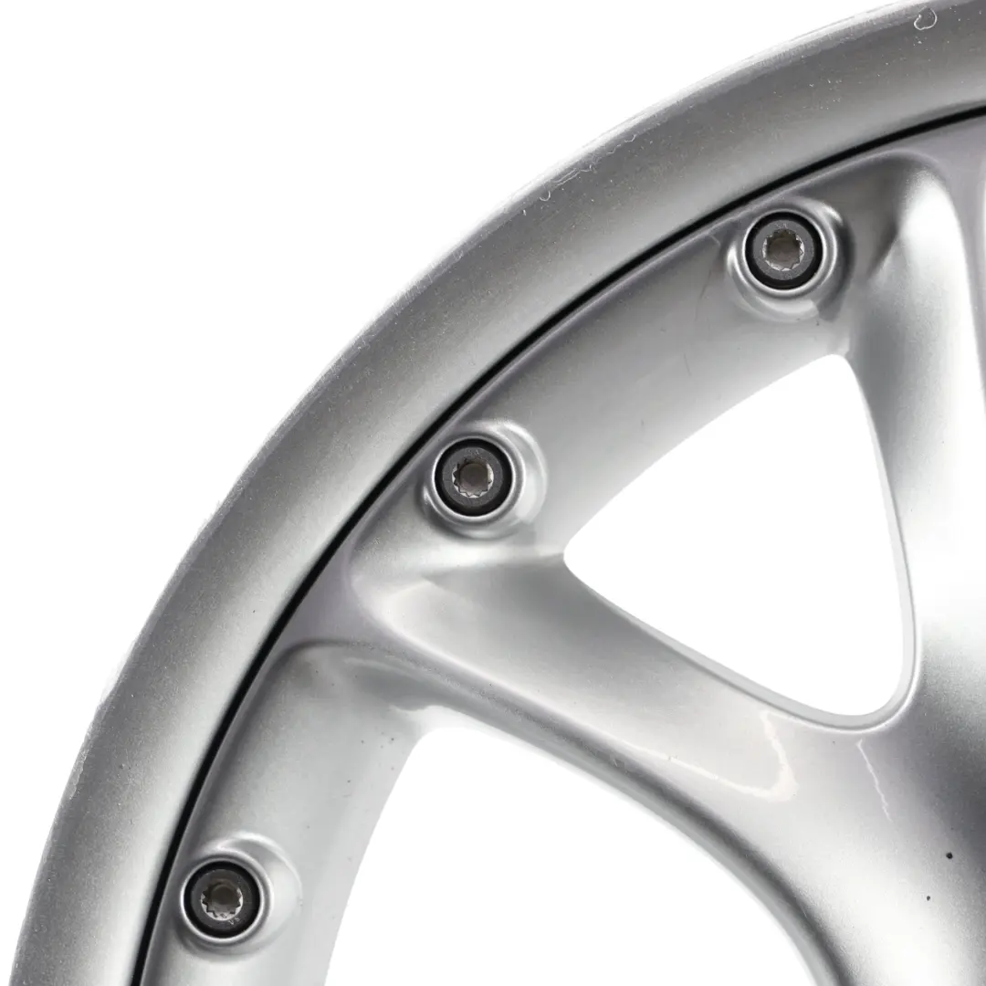 Mini Cooper R50 R53 R56 Silber Alu Felge 7J ET:48 17" Web Spoke Composite 98 - SKU 6775686-4 - Teilenummer 6775686