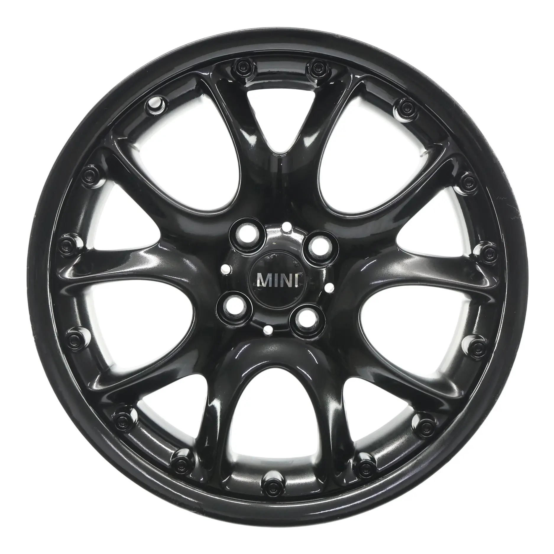 Mini Cooper R50 R53 R55 R56 Schwarz Felge 7J  ET:48  17" Web Spoke Composite 98