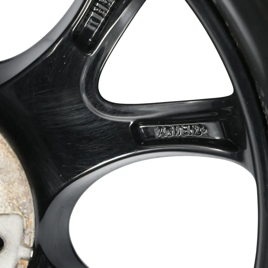 Mini Cooper R50 R53 R55 R56 Nero Cerchione 7J ET: 48 17" Web Raggio Composite - SKU 6775686-5 - Numero di parte 6775686