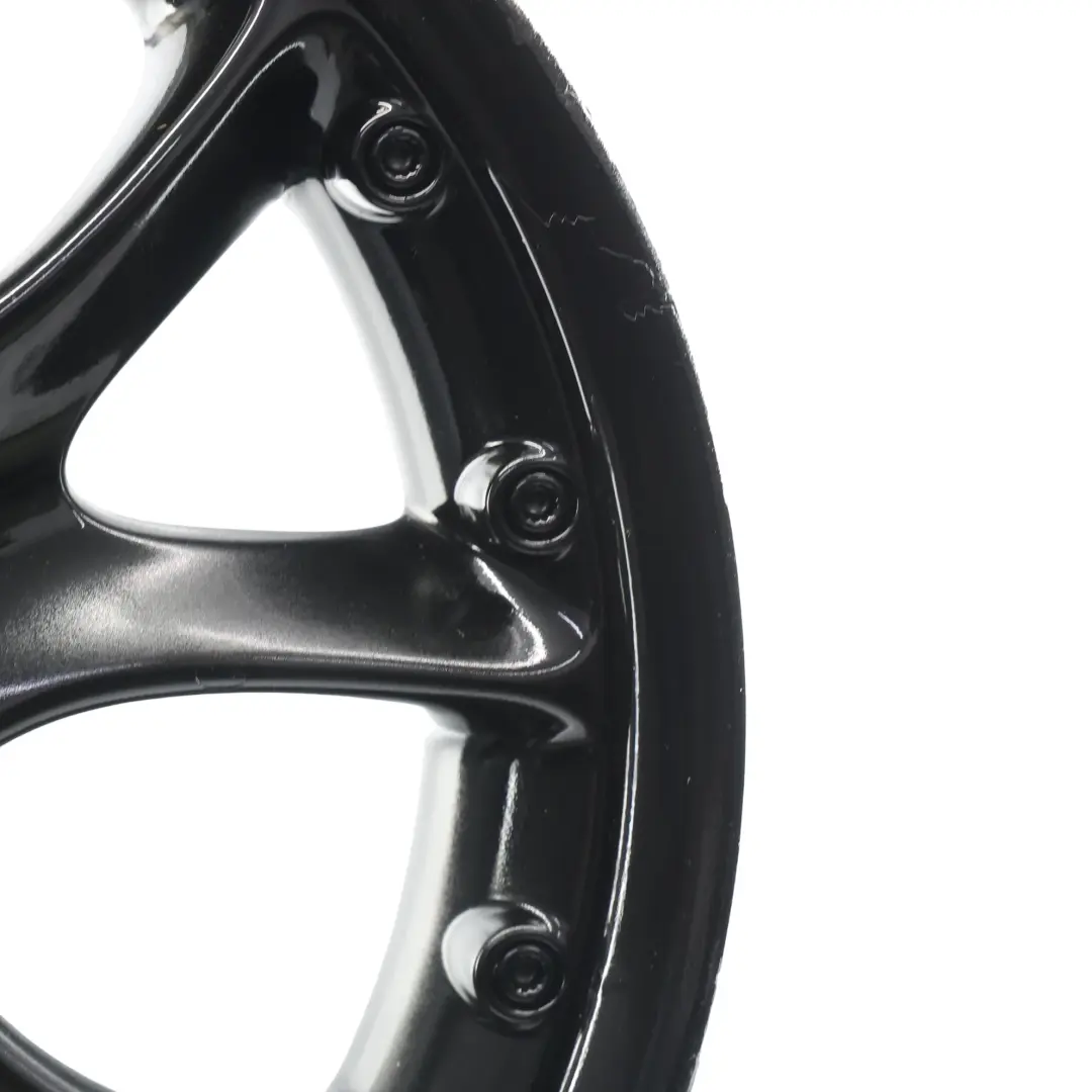 Nero Cerchione 7J ET: 48 17" Web Raggio Composite per Mini Cooper R50 R53 R55 R56 con numero di parte 6775686 Mini Cooper R50 R53 R55 R56 Nero Cerchione 7J ET: 48 17" Web Raggio Composite - SKU 6775686-5 - Numero di parte 6775686