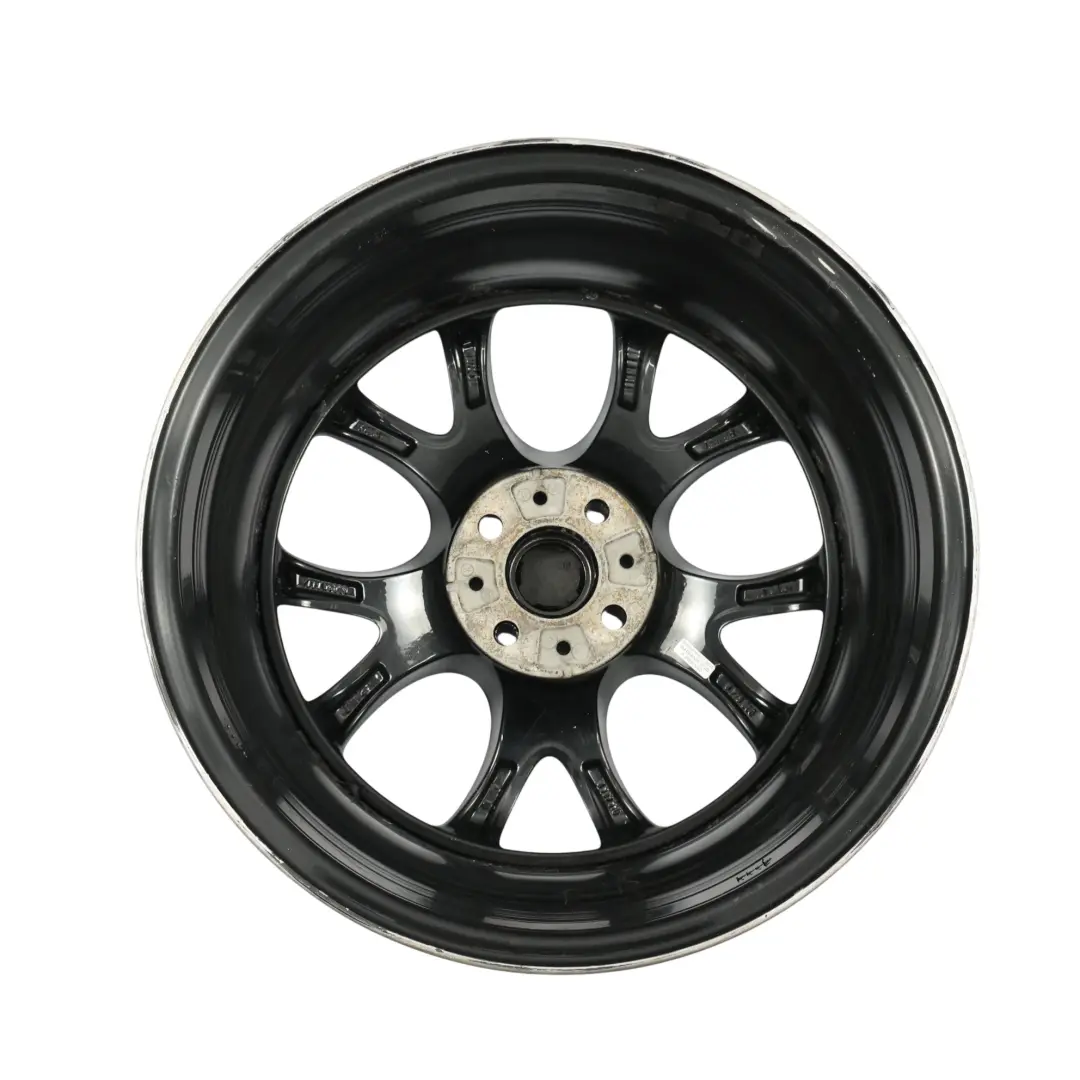 Negro Llanta De aleacion De 17 "7J ET:48 Web Cross Spoke 98 para Mini R50 R55 R56 con número de pieza 6775686 Mini R50 R55 R56 Negro Llanta De aleacion De 17 "7J ET:48 Web Cross Spoke 98 - SKU 6775686-6 - Número de pieza 6775686
