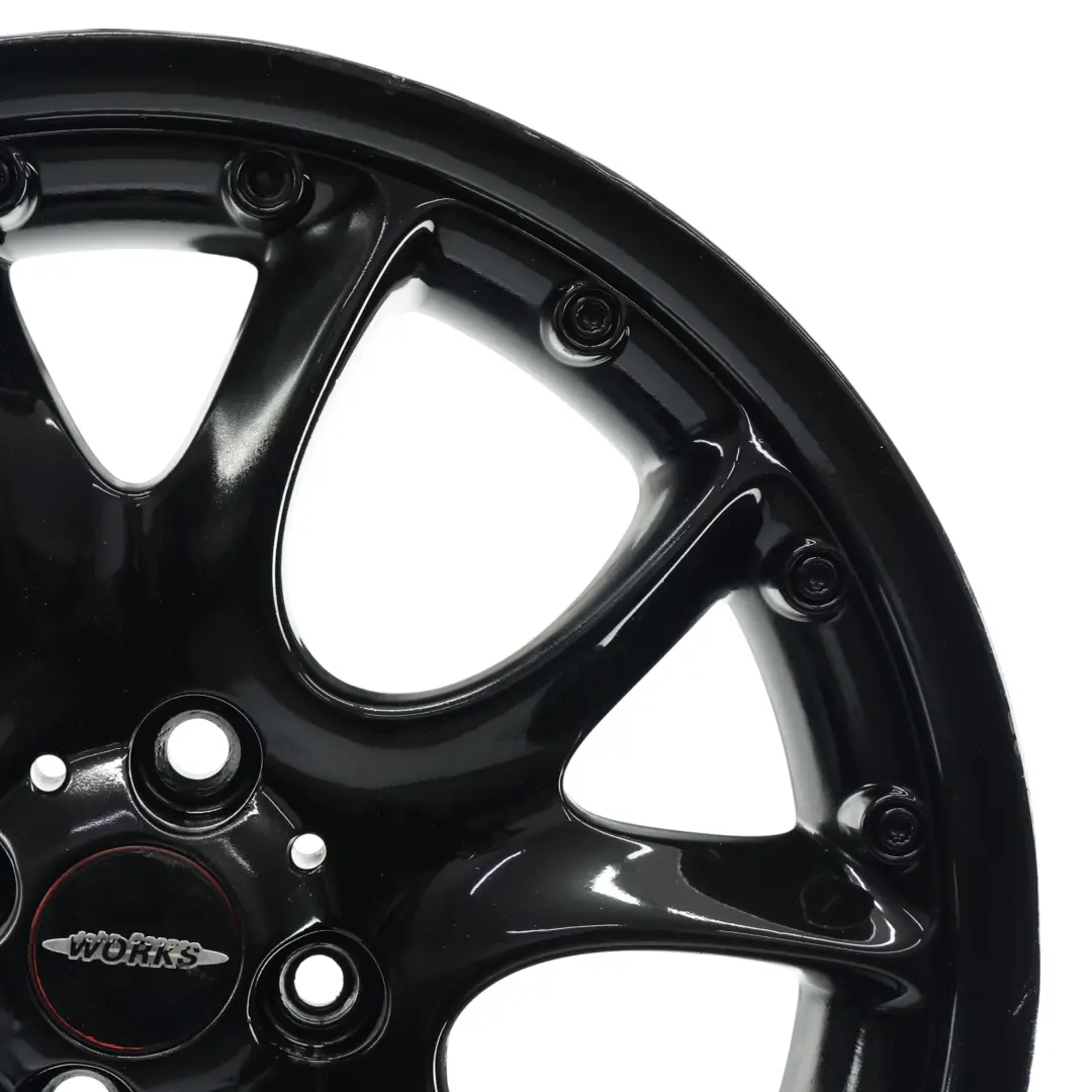Mini Cooper R50 R53 R55 R56 Noir Jante 7J ET:48 17" Web Spoke Composite 98 - SKU 6775686-6 - Numéro de pièce 6775686
