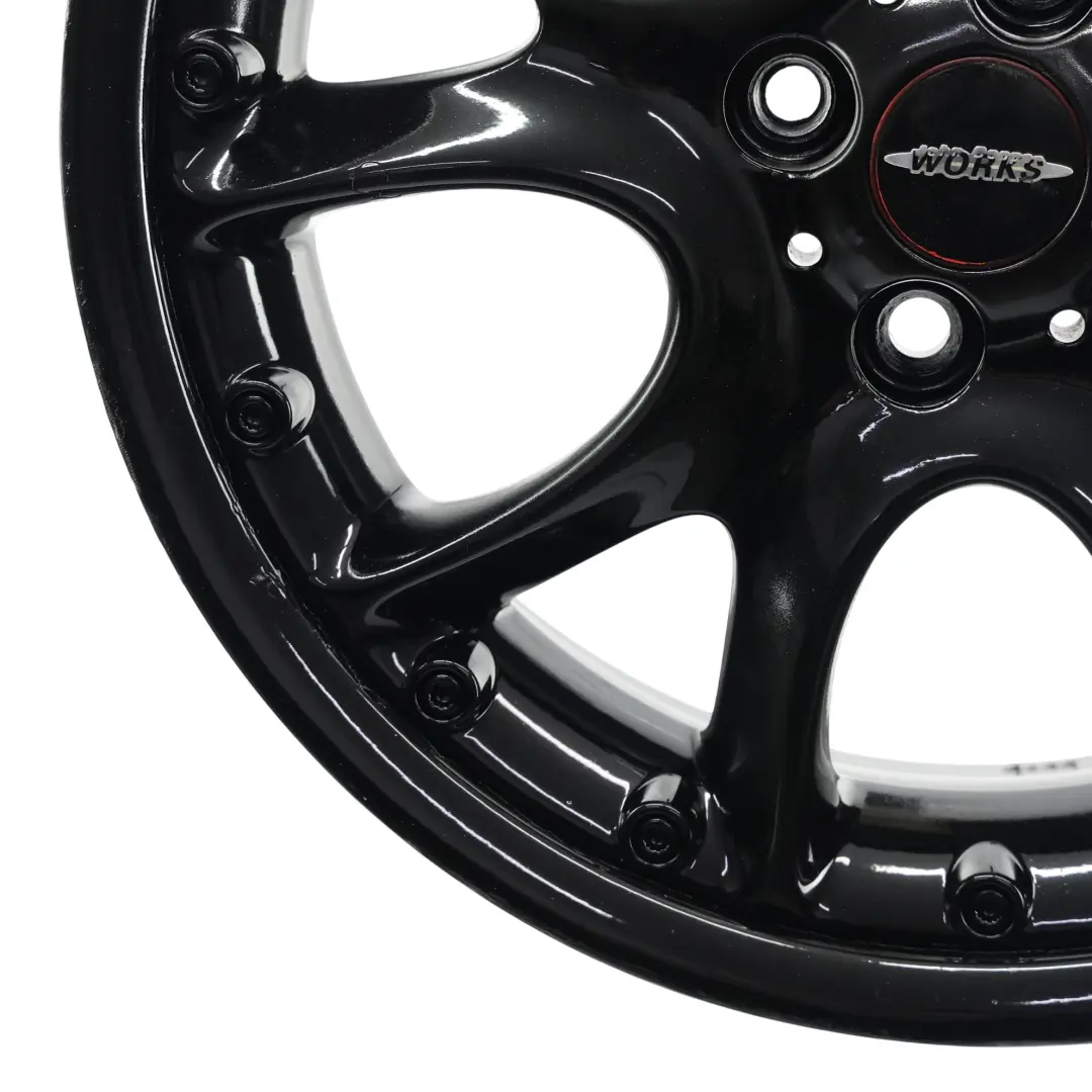 Mini Cooper R50 R53 R55 R56 Noir Jante 7J ET:48 17" Web Spoke Composite 98 - SKU 6775686-6 - Numéro de pièce 6775686