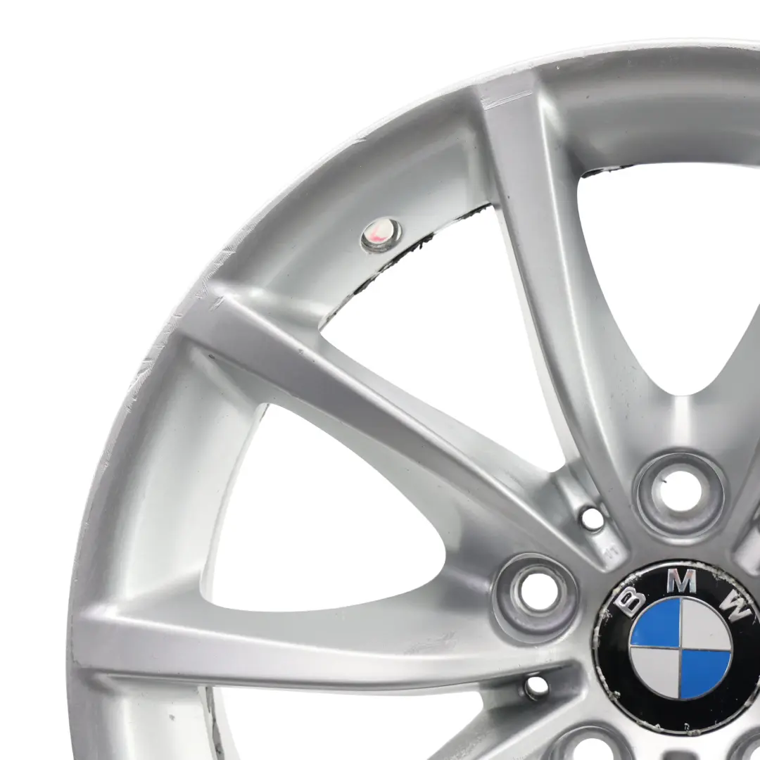 BMW E60 E61 Argento Cerchio In Lega 17" 8J ET:20 V-Spoke 245 - SKU 6777348-1 - Numero di parte 6777348