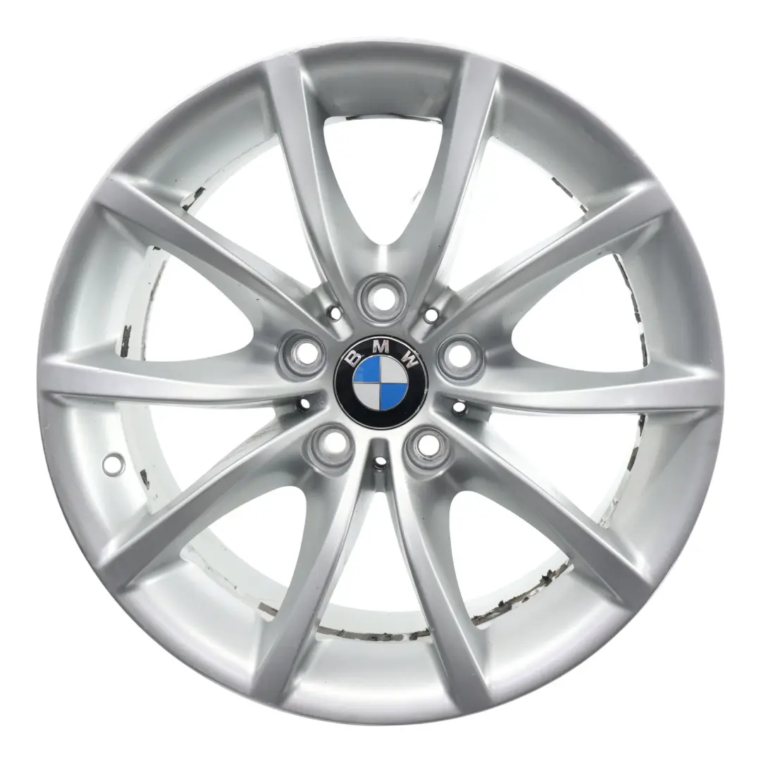 BMW E60 E61 Llanta De Aleación De Plata 17 "8J ET:20 V-Spoke 245 - SKU 6777348-2 - Número de pieza 6777348