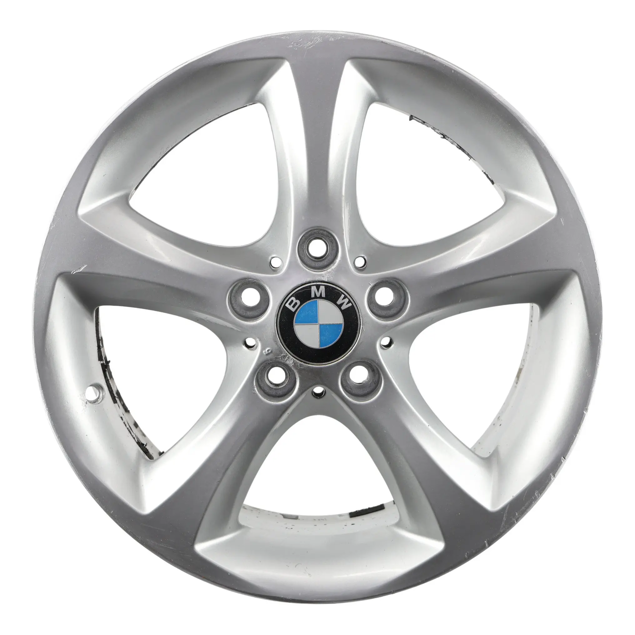 BMW E81 E82 E87 E88 Argento AlluMini o Cerchione IN Lega 7J ET: 47 6778219