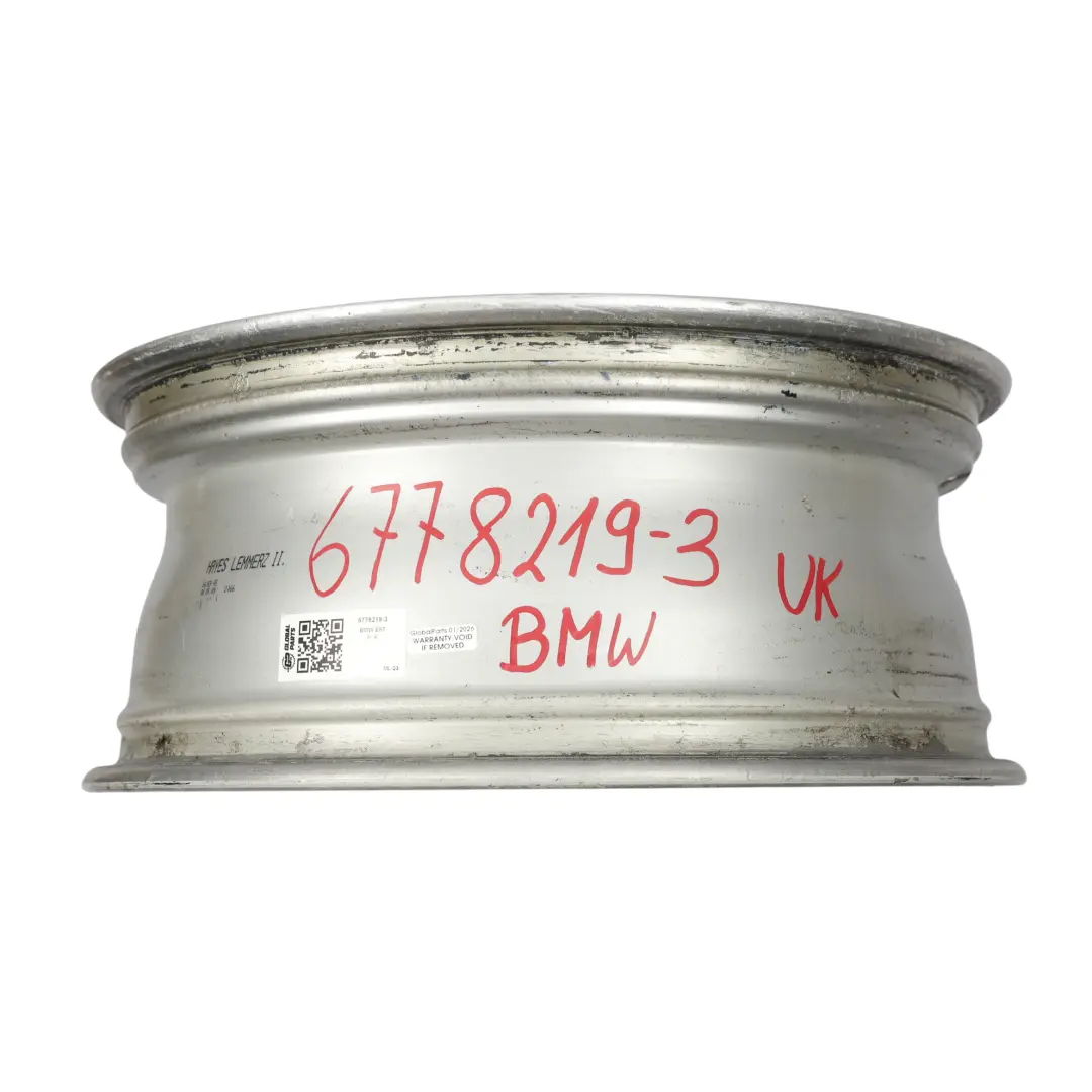 BMW E81 E82 E87 E88 Argent Jantes Alu Alliage 7J ET:47 Rayons en - SKU 6778219-3 - Numéro de pièce 6778219