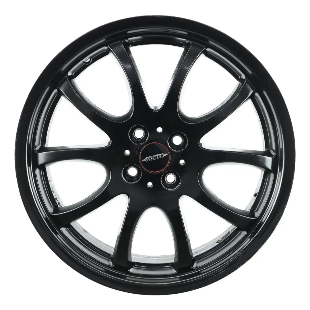 Mini R50 R56 John Cooper Works JCW Llanta de Aleación Negra 18" Doble Radio - SKU 6778428-2 - Número de pieza 6778428