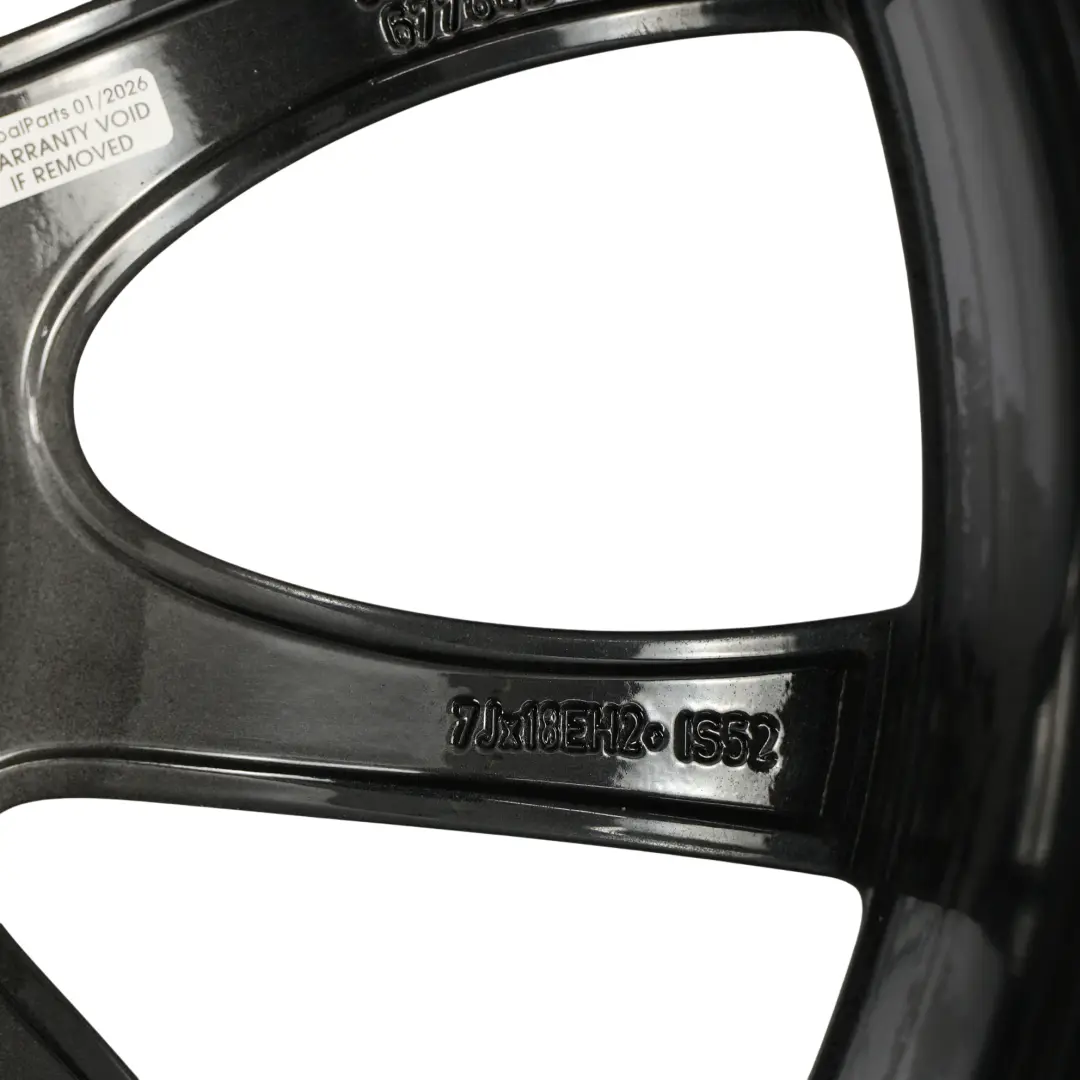 Mini R50 R56 John Cooper Works JCW Cerchio in lega nero 18" Doppie razze - SKU 6778428-2 - Numero di parte 6778428