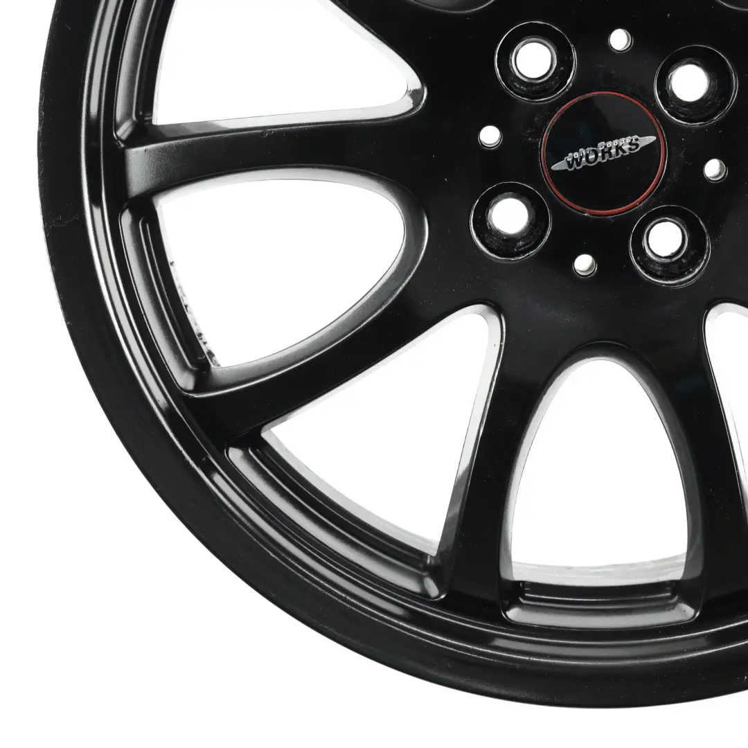Mini R50 R56 John Cooper Works JCW Cerchio in lega nero 18" Doppie razze - SKU 6778428-2 - Numero di parte 6778428