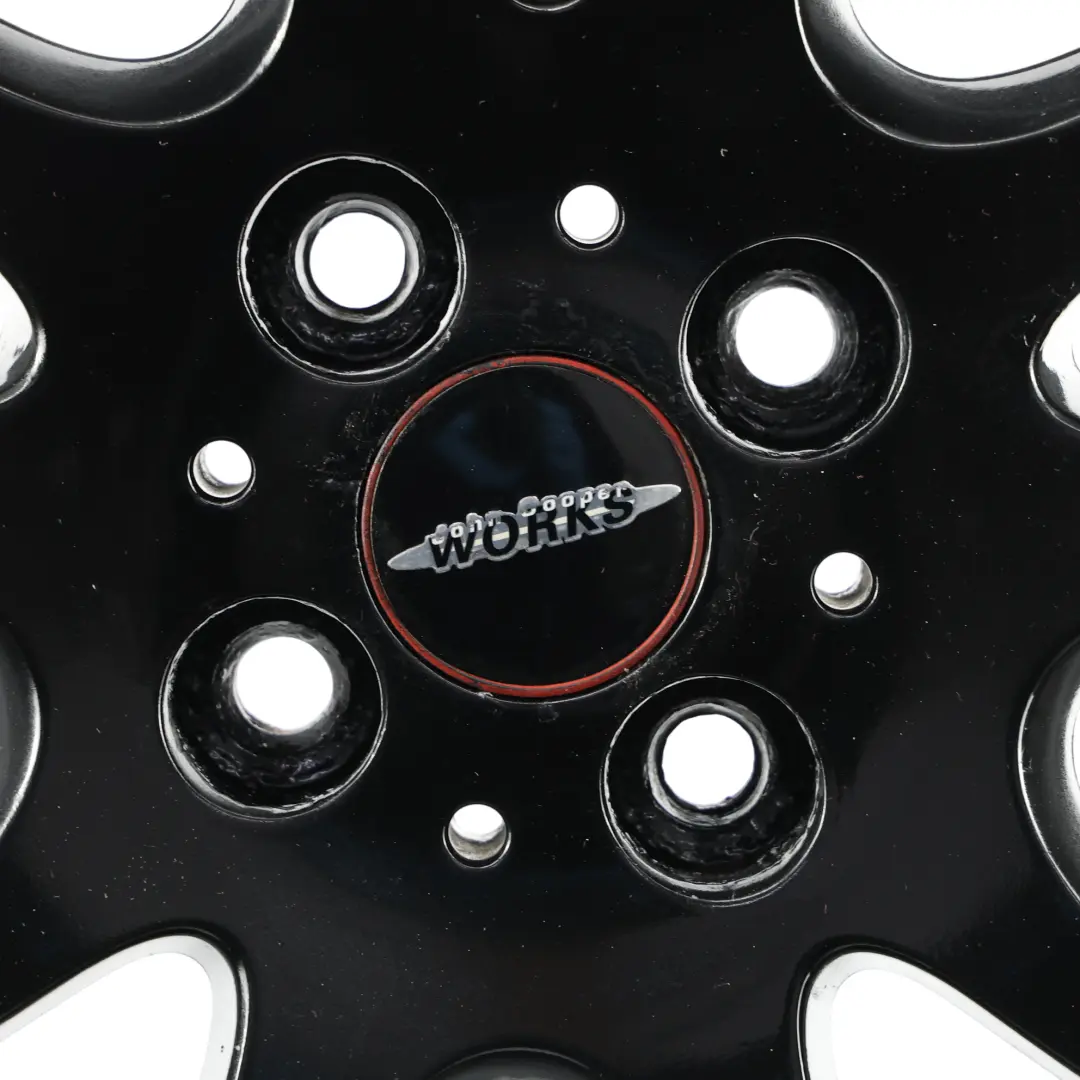 Jante alliage noire 18" à double rayon pour Mini R50 R56 John Cooper Works JCW à propos du numéro de pièce 6778428 Mini R50 R56 John Cooper Works JCW Jante alliage noire 18" à double rayon - SKU 6778428-2 - Numéro de pièce 6778428