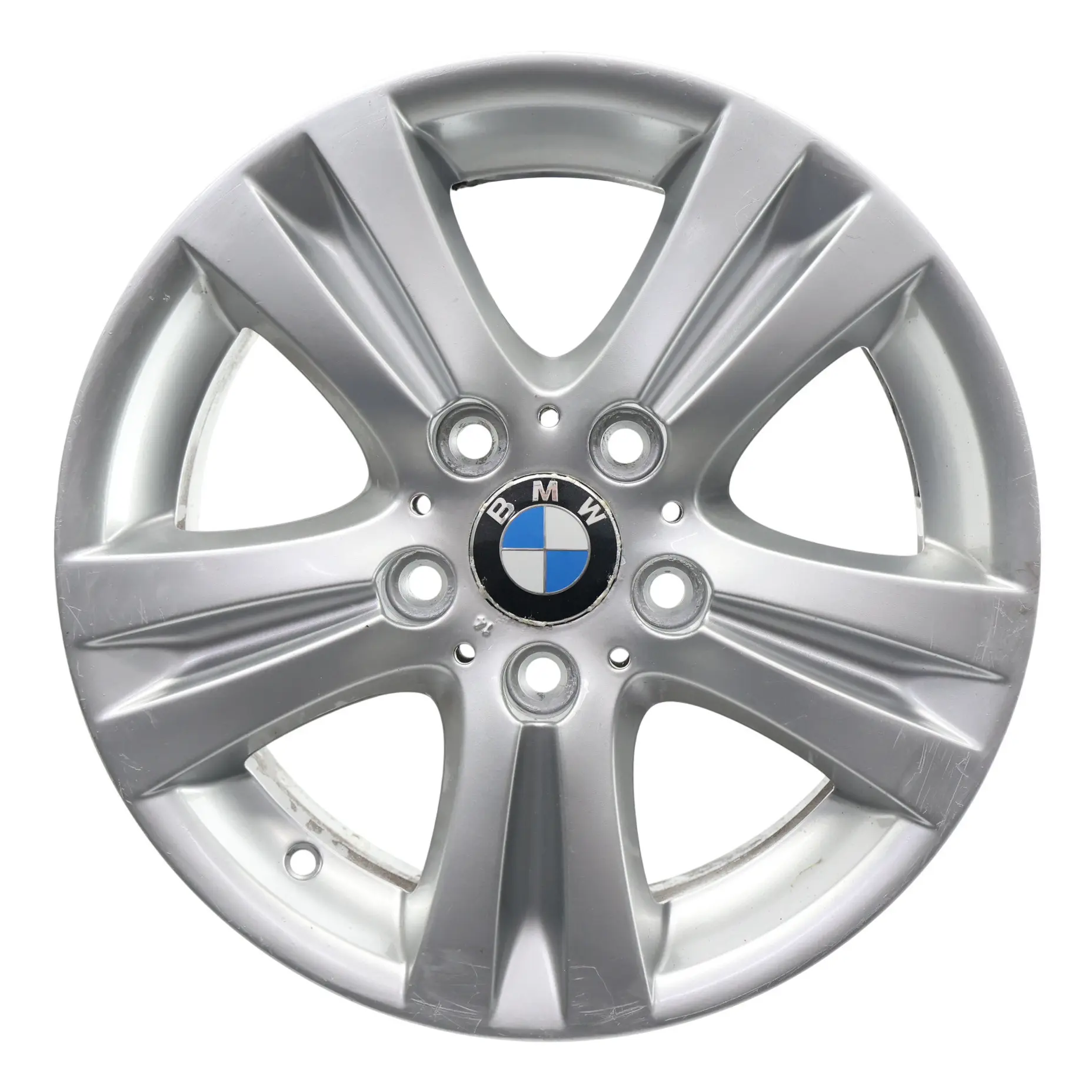 BMW 1 Series E81 E87 Grey Wheel Alloy Rim 16" ET:44 7J Double Spoke 222 6779696