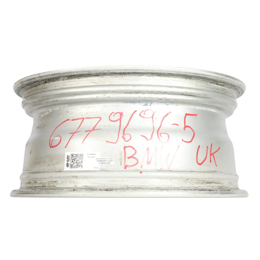 BMW 1 Series E81 E87 Grey Wheel Alloy Rim 16" ET:44 7J Double Spoke 222 - SKU 6779696-5 - Part number 6779696