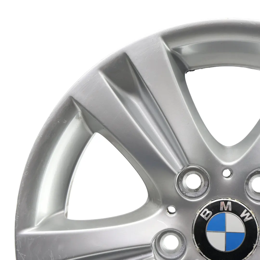 BMW 1 Series E81 E87 Grey Wheel Alloy Rim 16" ET:44 7J Double Spoke 222 - SKU 6779696-5 - Part number 6779696