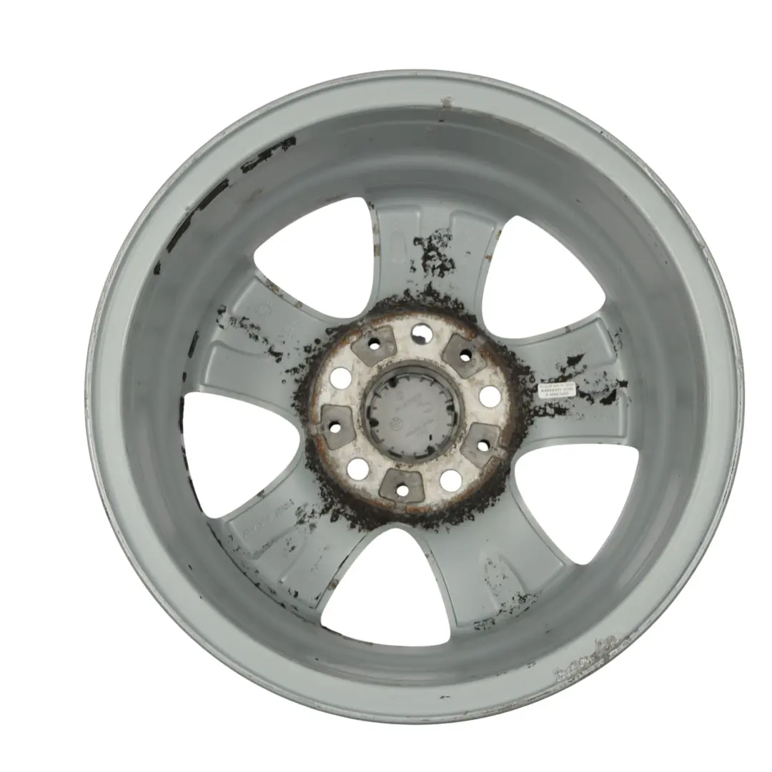 BMW E81 E87 E88 llanta de aleación de plata 16 "7J ET:44 doble radio 222 - SKU 6779696-7 - Número de pieza 6779696