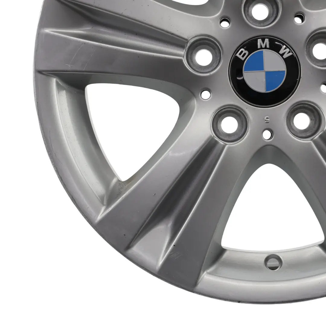 BMW E81 E87 E88 Srebrna Felga Aluminiowa 16" 7J ET:44 222 - SKU 6779696-7 - Numer Części 6779696