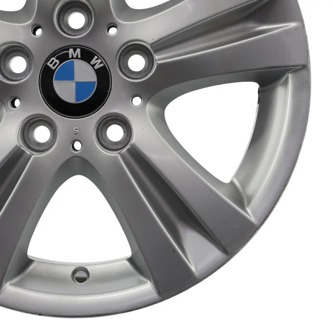 BMW E81 E87 E88 Silver Wheel Alloy Rim 16" 7J ET:44 Double Spoke 222 - SKU 6779696-7 - Part number 6779696