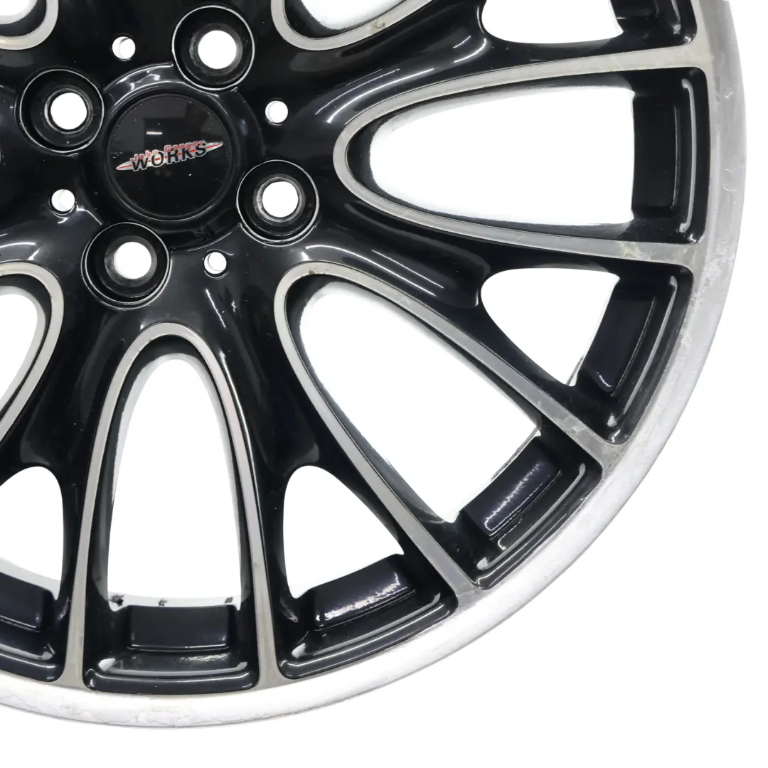 Cerchio Lega 18" 7J ET:52 JCW Cross Spoke R113 per Mini R50 R53 R56 con numero di parte 6785304 Mini R50 R53 R56 Cerchio Lega 18" 7J ET:52 JCW Cross Spoke R113 - SKU 6785304-1 - Numero di parte 6785304