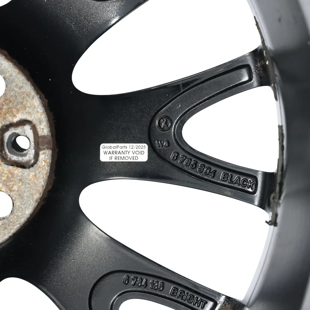 Mini R50 R53 R56 Wheel Alloy Rim 18" 7J ET:52 JCW Cross Spoke R113 - SKU 6785304 - Part number 6785304