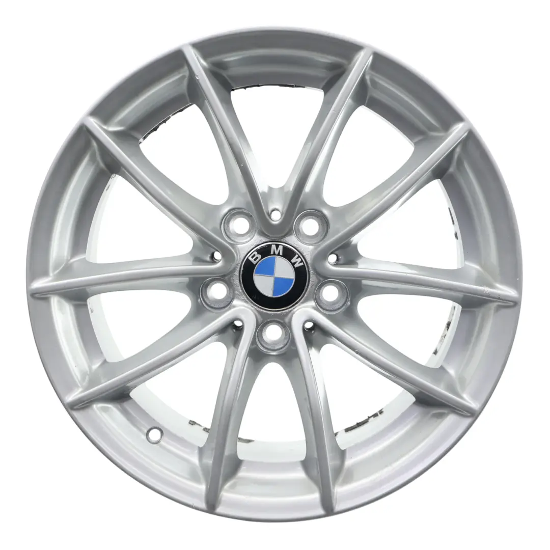  Llanta BMW X3 F25 X4 F26 Silver Alloy 17" V Spoke 304 7,5J ET:32 - SKU 6787575-3 - Número de pieza 6787575