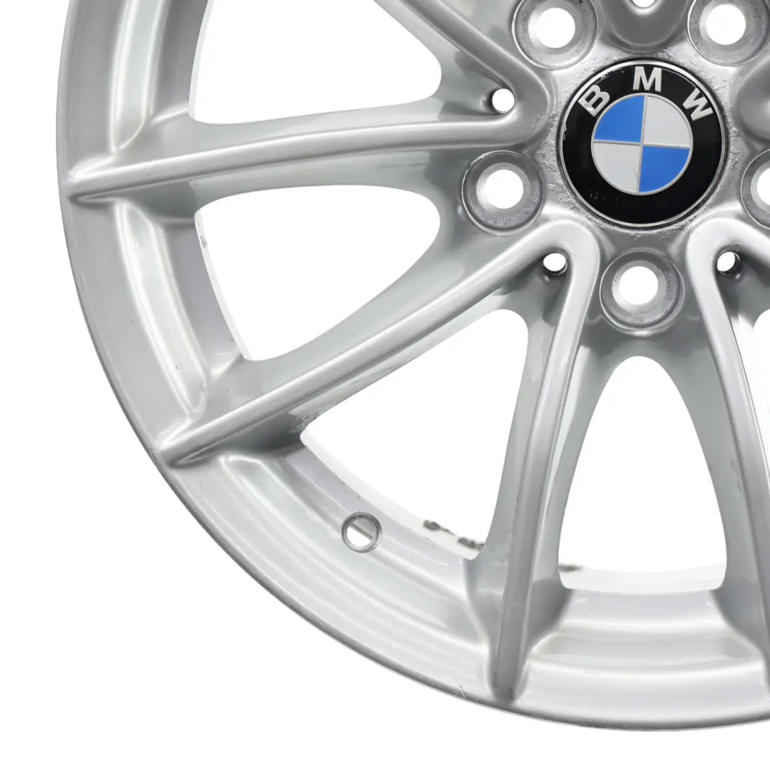  Llanta BMW X3 F25 X4 F26 Silver Alloy 17" V Spoke 304 7,5J ET:32 - SKU 6787575-3 - Número de pieza 6787575