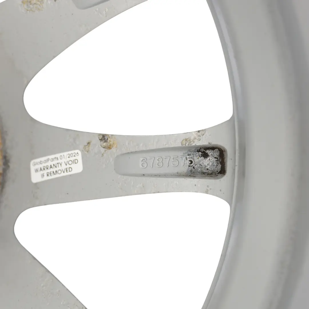 Rim BMW X3 F25 X4 F26 Silver Alloy 17" V Spoke 304 7,5J ET:32 to Wheel with Part number 6787575 Wheel Rim BMW X3 F25 X4 F26 Silver Alloy 17" V Spoke 304 7,5J ET:32 - SKU 6787575-4 - Part number 6787575