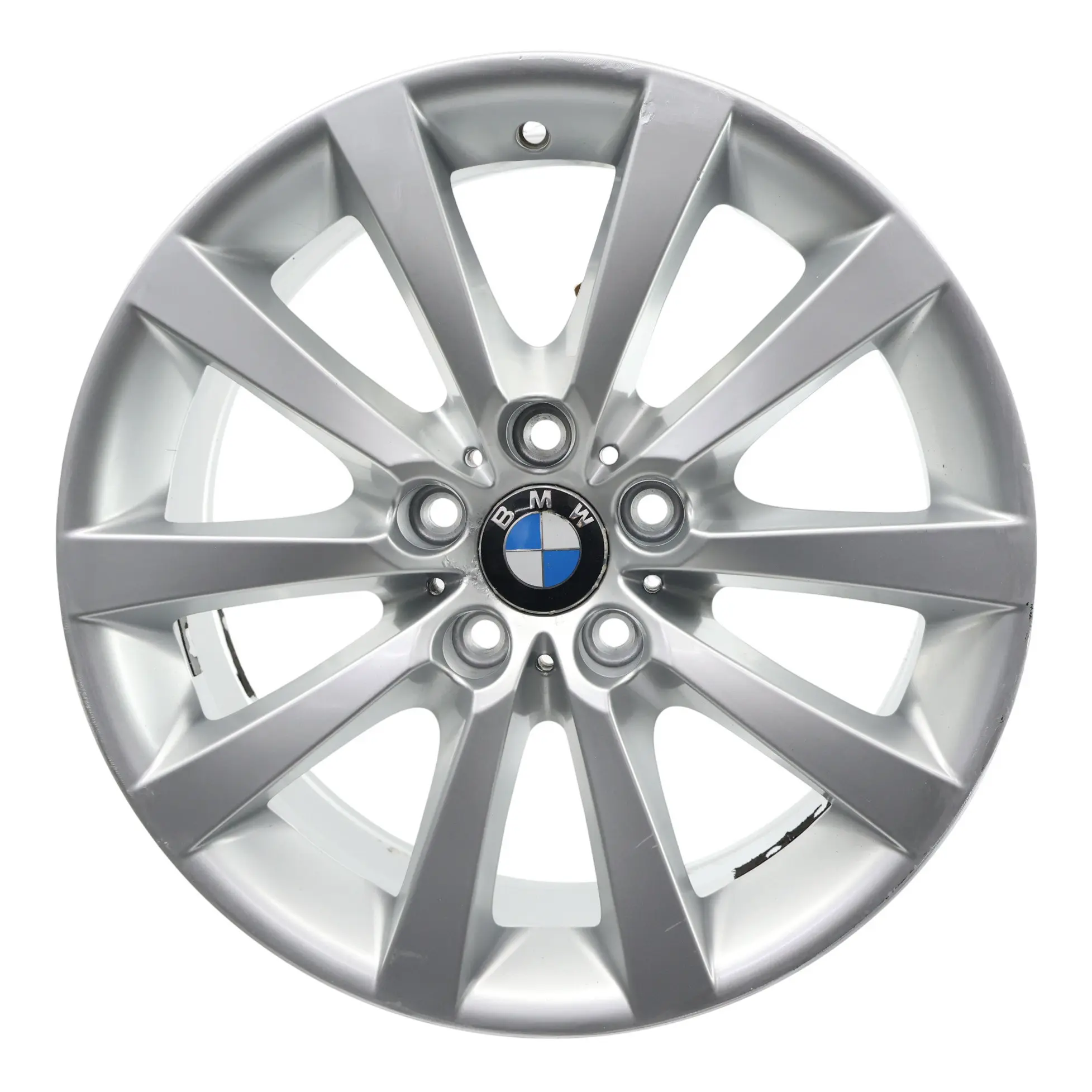 BMW F06 F10 F11 Llanta de Aleacion Ligera Plata 18 "V Spoke 328 8J ET:30 6790173