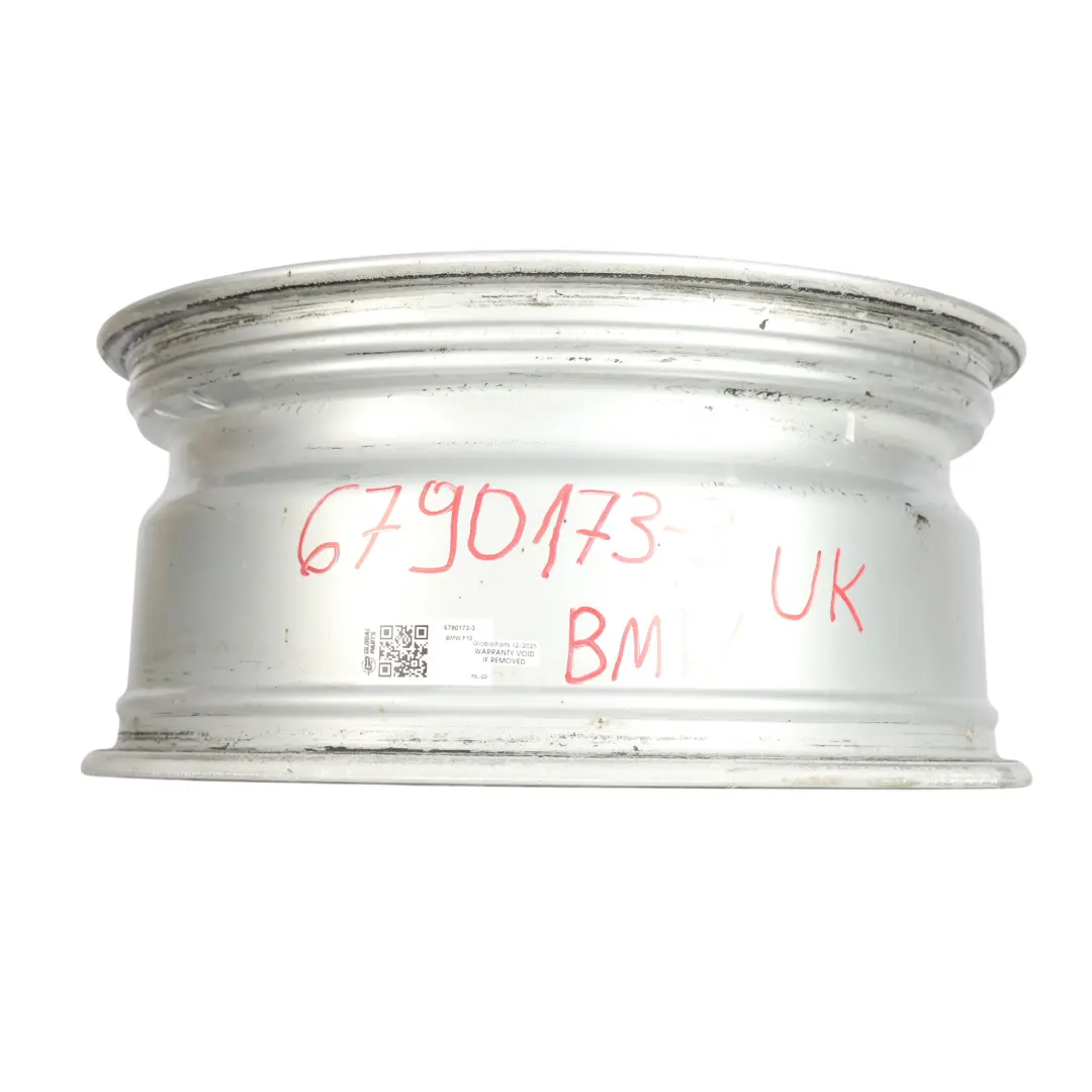 BMW F06 F10 F11 Silver Light Alloy Wheel Rim 18" V Spoke 328 8J ET:30 - SKU 6790173-3 - Part number 6790173