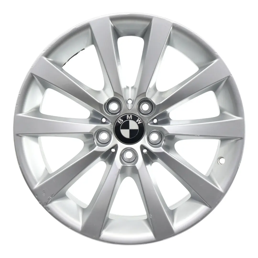 BMW F06 F10 F11 Silver Light Alloy Wheel Rim 18" V Spoke 328 8J ET:30 - SKU 6790173-4 - Part number 6790173