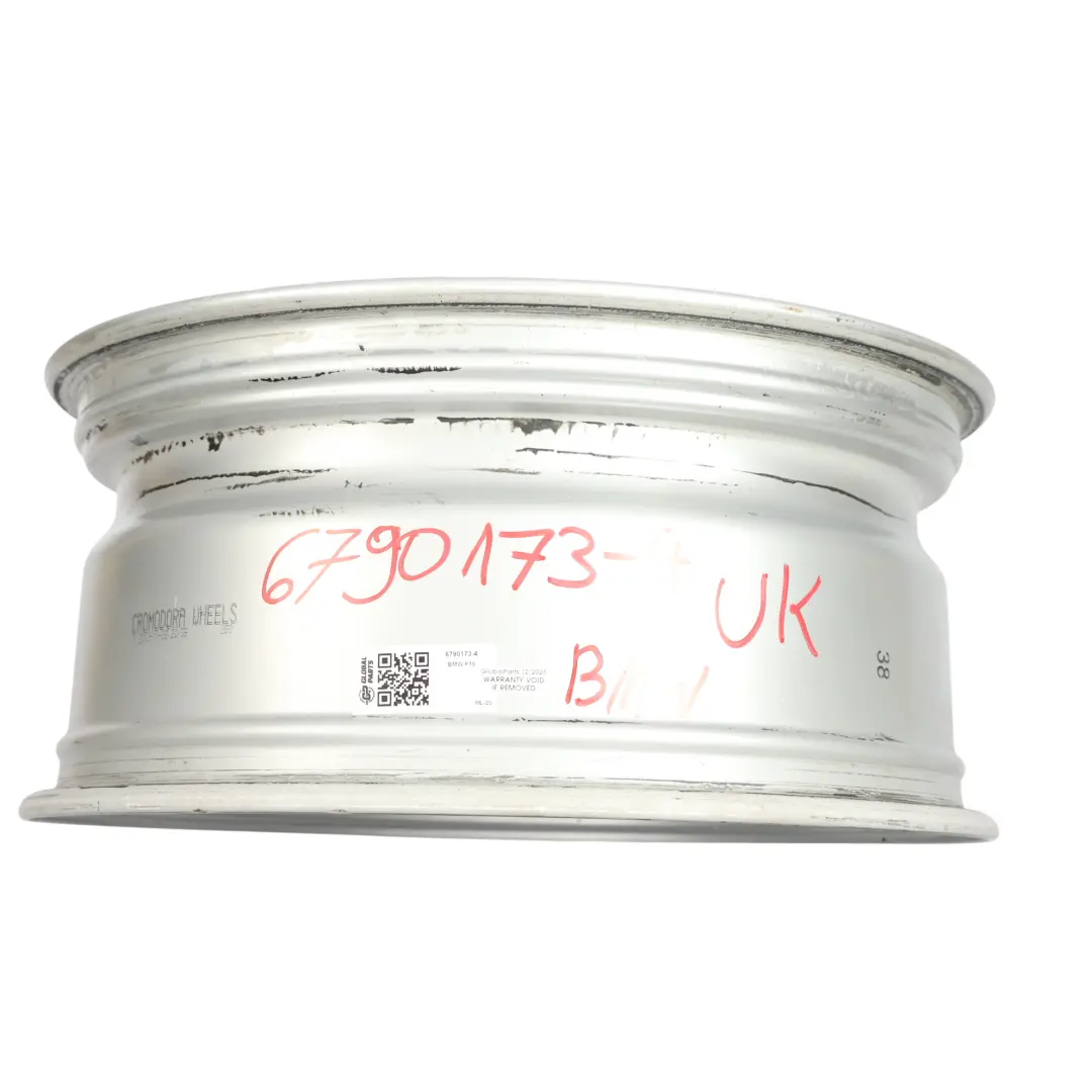 BMW F06 F10 F11 Silver Light Alloy Wheel Rim 18" V Spoke 328 8J ET:30 - SKU 6790173-4 - Part number 6790173