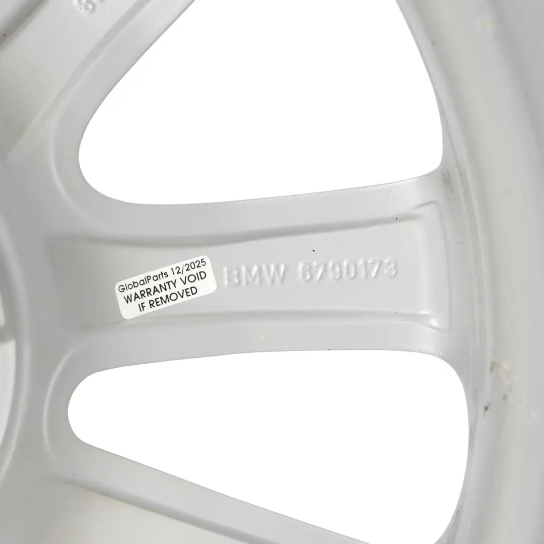 BMW F06 F10 F11 Silver Light Alloy Wheel Rim 18" V Spoke 328 8J ET:30 - SKU 6790173-4 - Part number 6790173