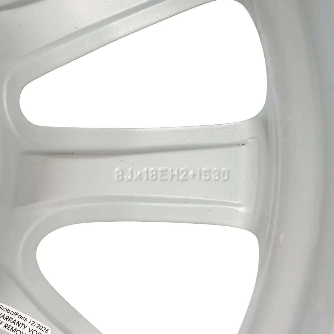 BMW F06 F10 F11 Silver Light Alloy Wheel Rim 18" V Spoke 328 8J ET:30 - SKU 6790173-4 - Part number 6790173