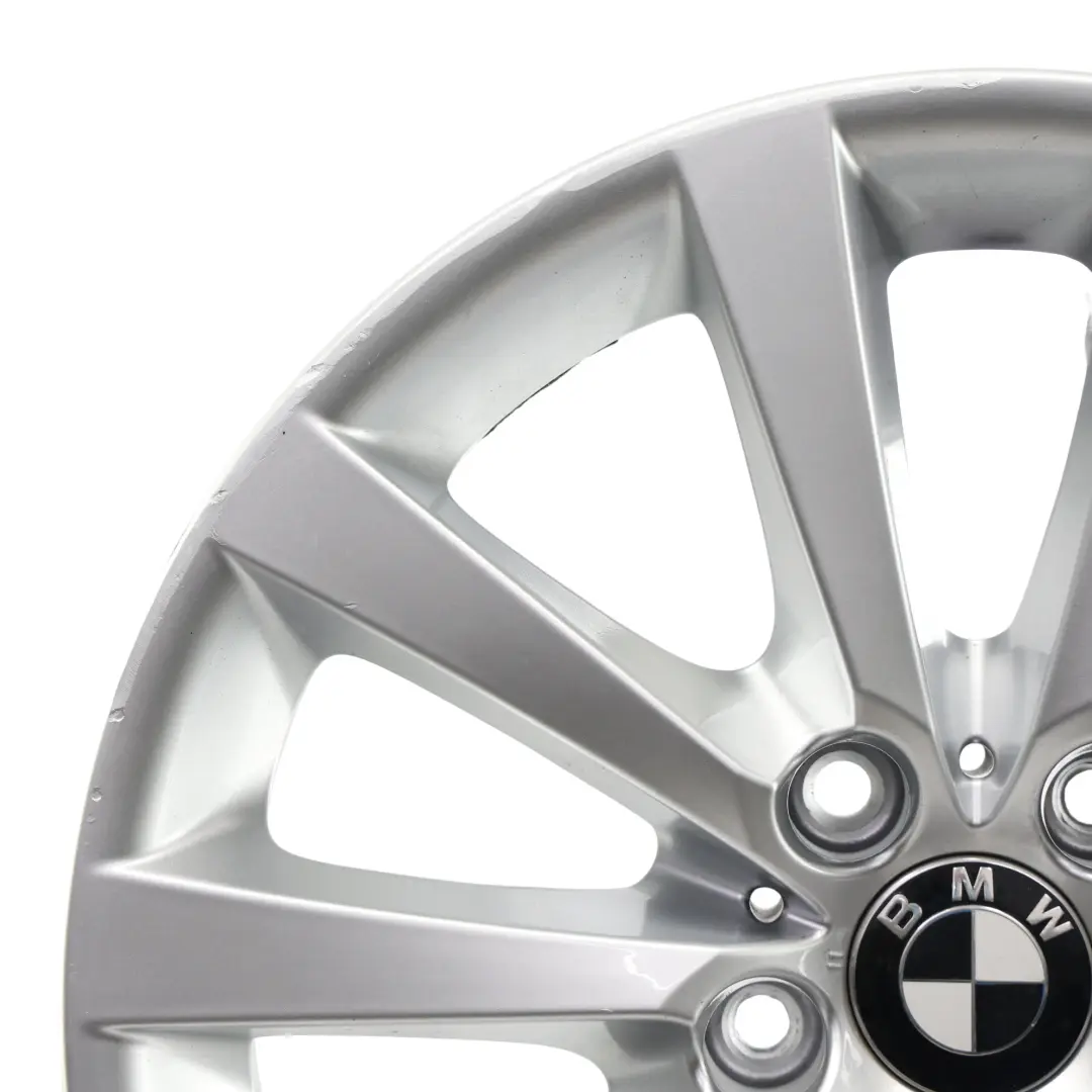BMW F06 F10 F11 Silver Light Alloy Wheel Rim 18" V Spoke 328 8J ET:30 - SKU 6790173-4 - Part number 6790173