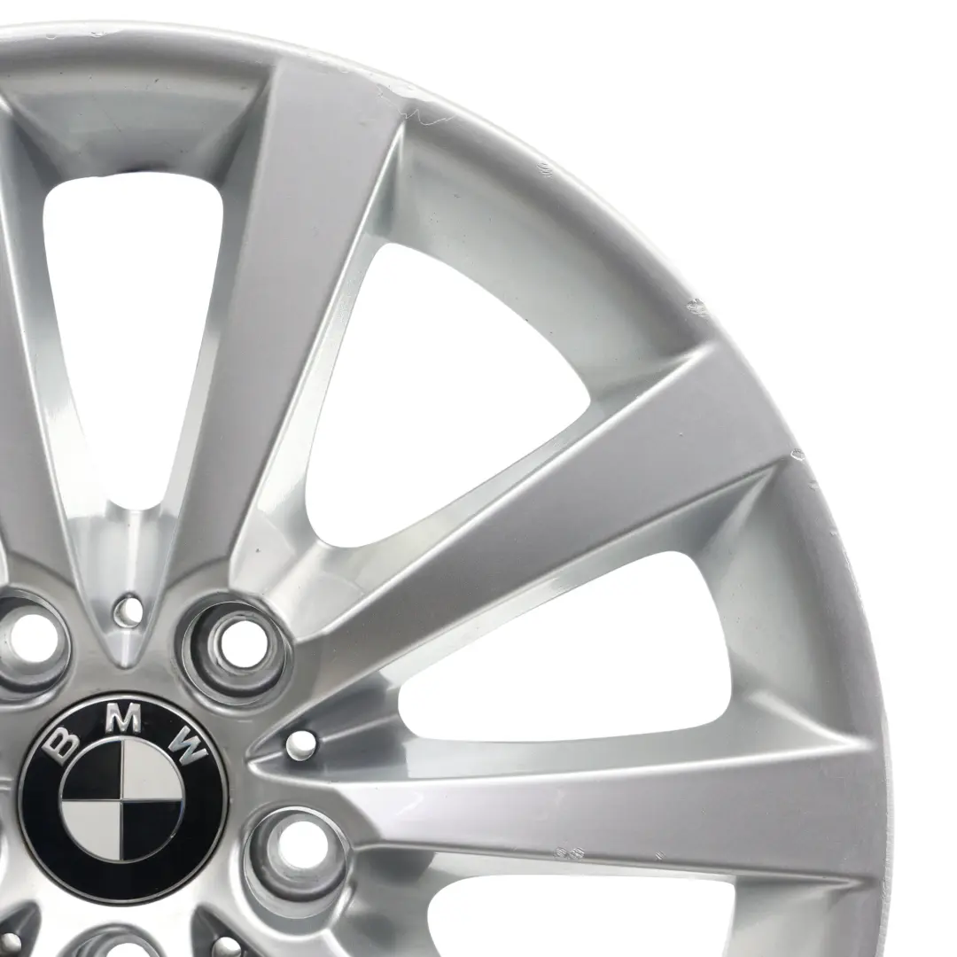 BMW F06 F10 F11 Silver Light Alloy Wheel Rim 18" V Spoke 328 8J ET:30 - SKU 6790173-4 - Part number 6790173
