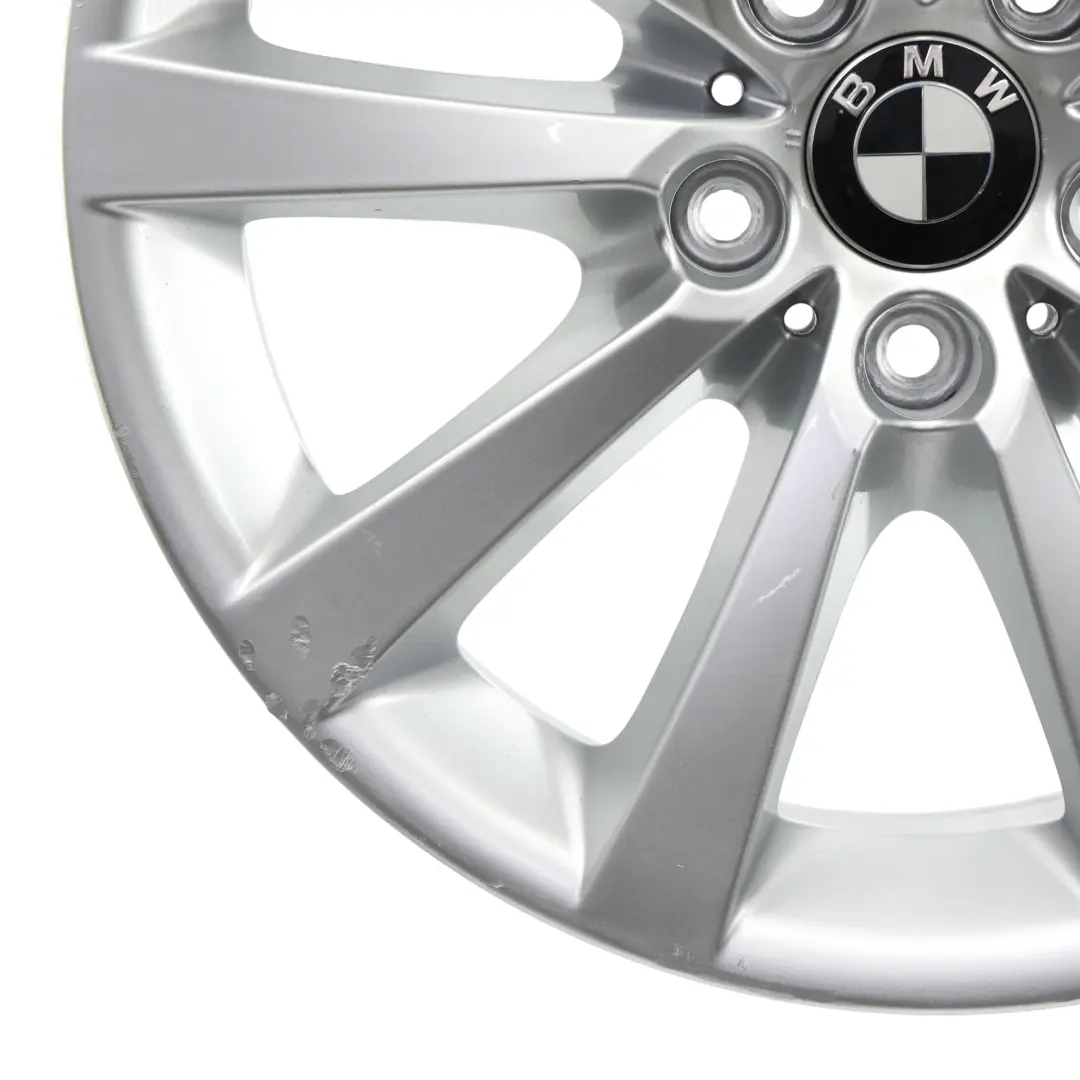 BMW F06 F10 F11 Silver Light Alloy Wheel Rim 18" V Spoke 328 8J ET:30 - SKU 6790173-4 - Part number 6790173
