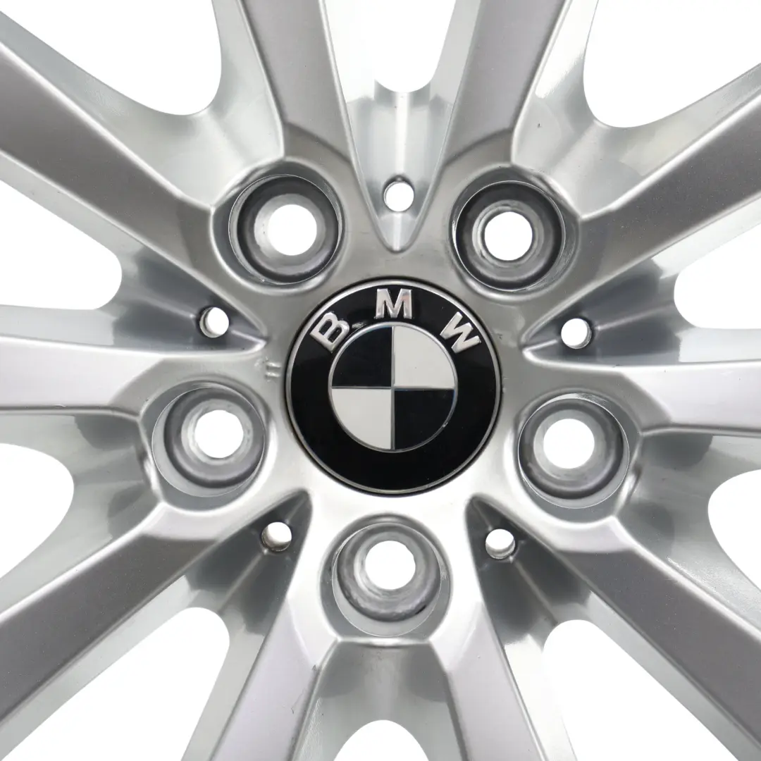 BMW F06 F10 F11 Silver Light Alloy Wheel Rim 18" V Spoke 328 8J ET:30 - SKU 6790173-4 - Part number 6790173