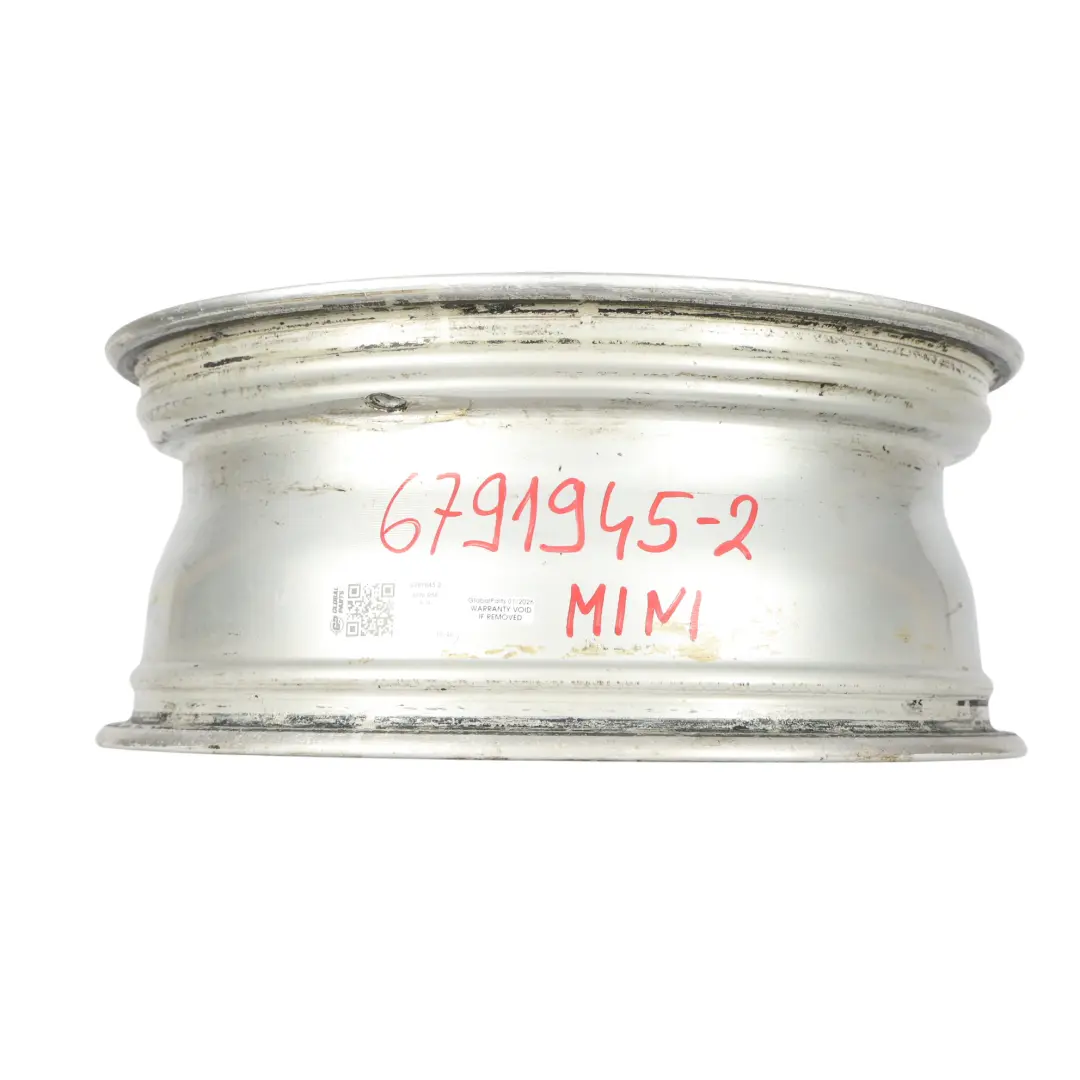 Mini Cooper R55 R56 Silber Alufelge Alu Felge 17" 7J ET:48 Conical Spoke 121 - SKU 6791945-2 - Teilenummer 6791945