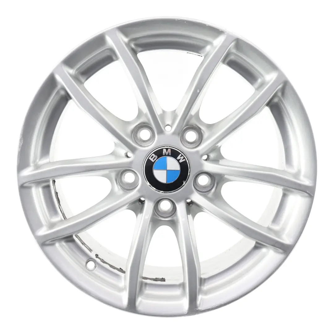 BMW F20 F21 F22 F23 Wheel Rim Alloy 16" 7J ET:40 V-Spoke 378 - SKU 6796202-2 - Part number 6796202