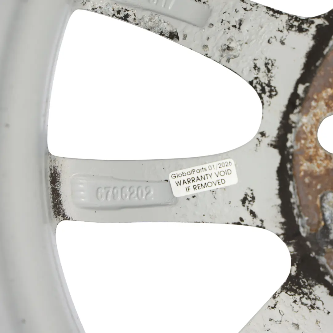 Rim Alloy 16" 7J ET:40 V-Spoke 378 to BMW F20 F21 F22 F23 Wheel with Part number 6796202 BMW F20 F21 F22 F23 Wheel Rim Alloy 16" 7J ET:40 V-Spoke 378 - SKU 6796202-2 - Part number 6796202