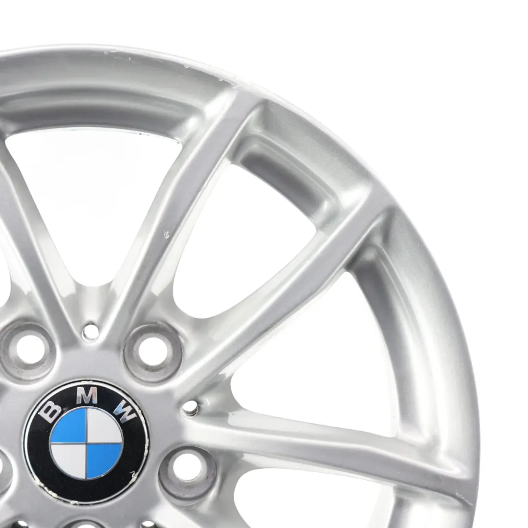 Rim Alloy 16" 7J ET:40 V-Spoke 378 to BMW F20 F21 F22 F23 Wheel with Part number 6796202 BMW F20 F21 F22 F23 Wheel Rim Alloy 16" 7J ET:40 V-Spoke 378 - SKU 6796202-2 - Part number 6796202
