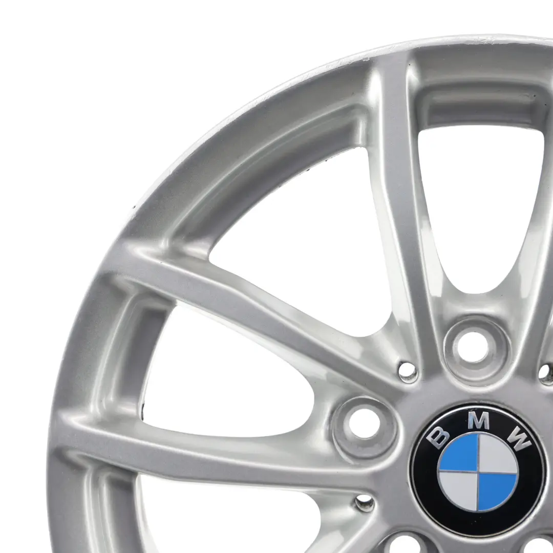 BMW F20 F21 F22 Argento Cerchio AlluMini o Alufelge 16" Raggi V 378 7J - SKU 6796202-5 - Numero di parte 6796202