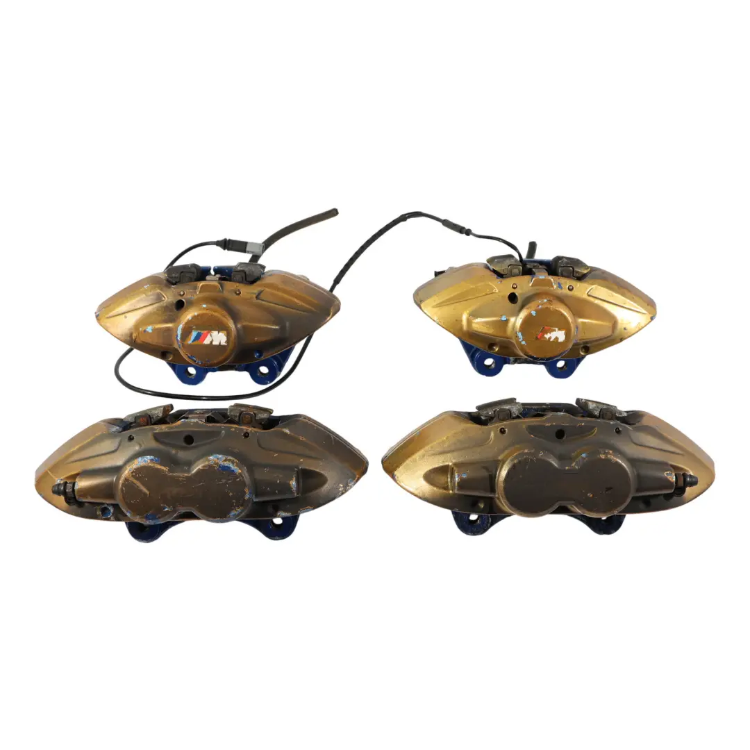 BMW F21 LCI M Sport Front Rear Brake Caliper Housing Left Right N/O/S Set - SKU 6799465-6799466-6860737-6860738 - Part number 6799465-6799466-6860737-6860738