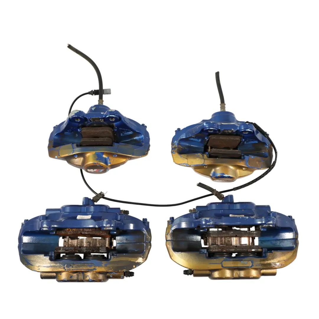 BMW F21 LCI M Sport Front Rear Brake Caliper Housing Left Right N/O/S Set - SKU 6799465-6799466-6860737-6860738 - Part number 6799465-6799466-6860737-6860738