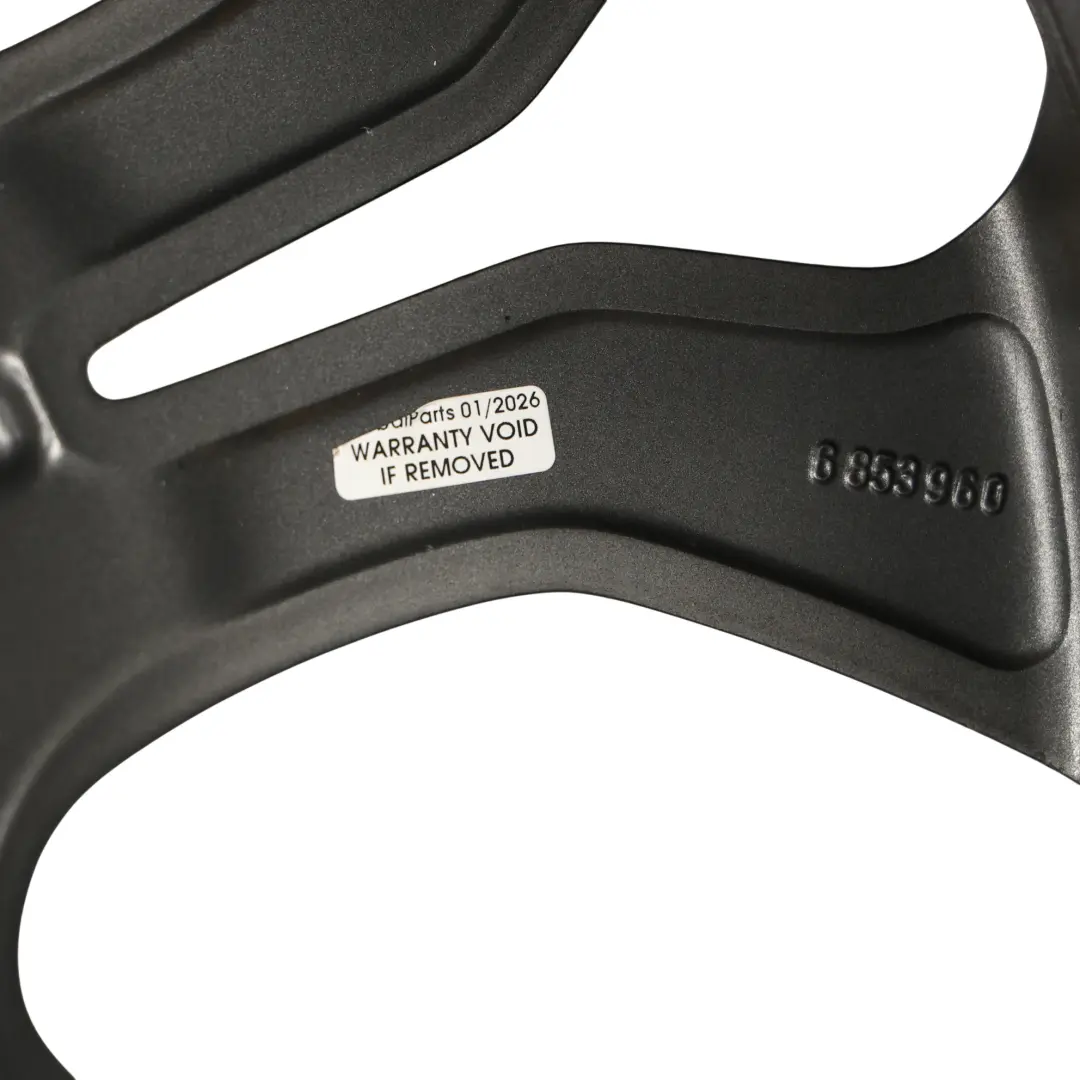 BMW X5 F15 X6 F16 Jante En Alliage 20" 11J ET:37 MY Rayons 451 - SKU 6853960-1 - Numéro de pièce 6853960